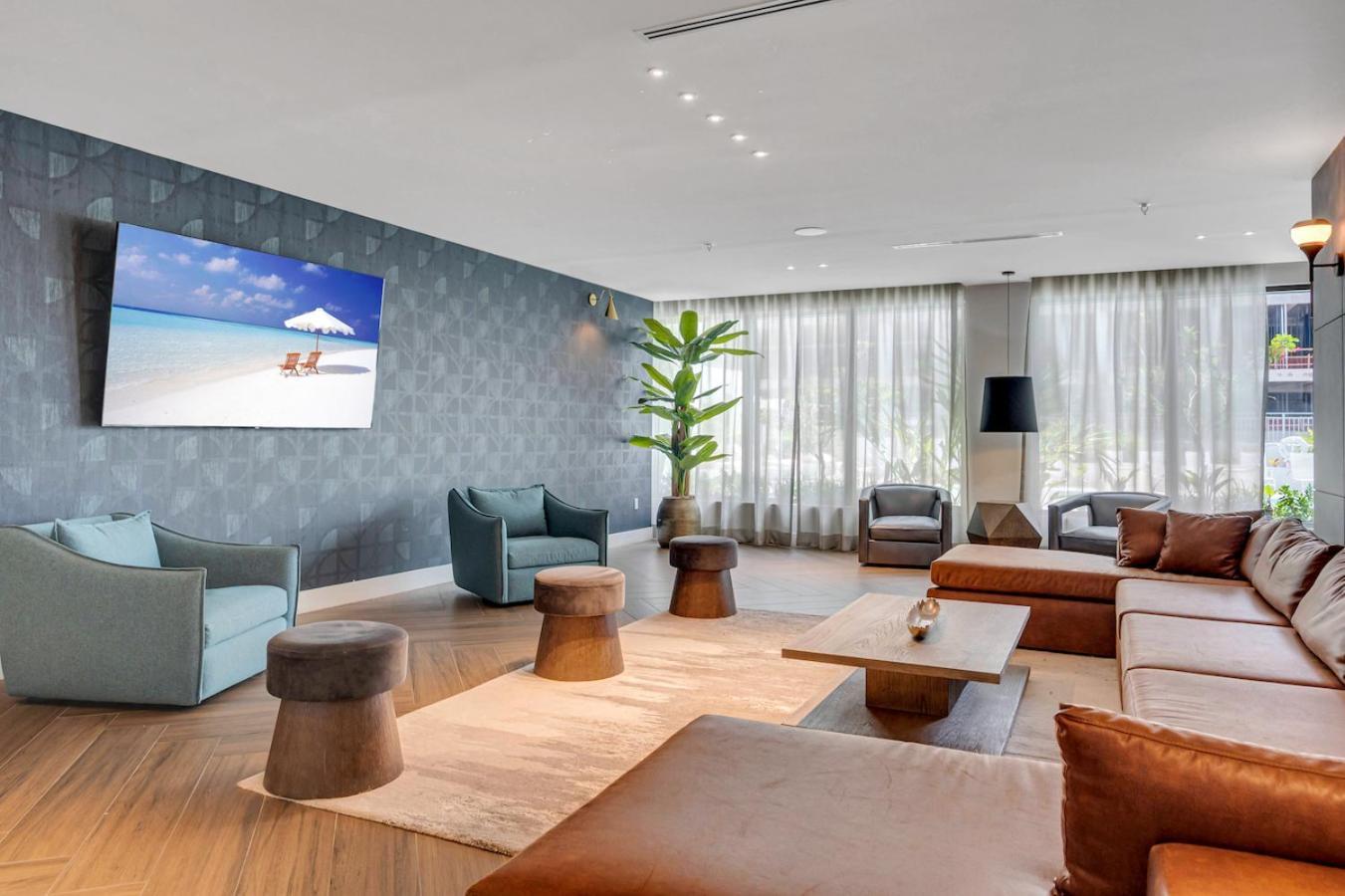 Апартаменты Modern Unit Mins From Brickell With Free Parking Майами Экстерьер фото